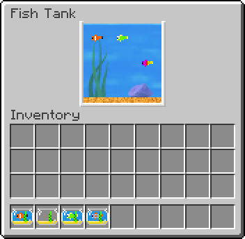 Fish tank user interface